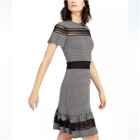 michael kors checkered dress shirtvca 50900|Checkered MICHAEL Michael Kors Dresses + FREE SHIPPING.